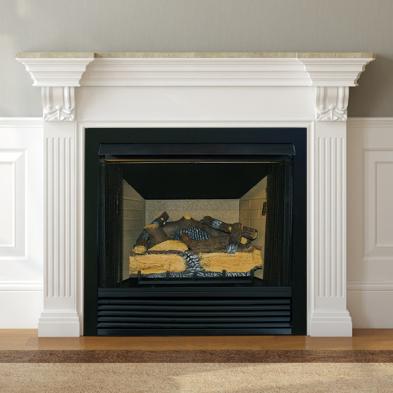 Cedar Ridge Hearth Realistic Fireplace Ceramic Decorative Log